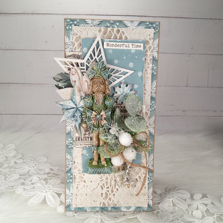 Handcrafted Nutcracker Chrismtas card (8)