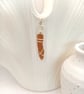 Sea Glass Necklace - Dainty Necklace - Wire Wrapped Sea Glass Pendant - Image 2