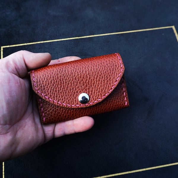Lovely Leather Wallet Handmade Italy Leather