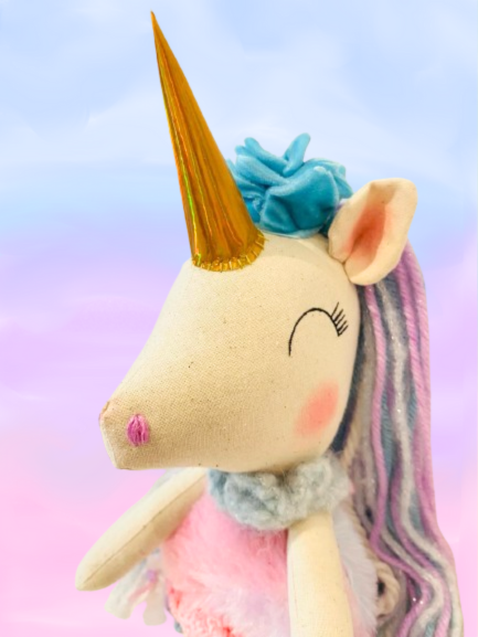 Unicorn Doll Lulu Folksy