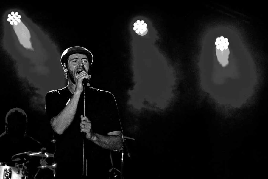 Howard Donald Perfoming Live With Take That Photograph Print