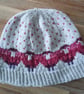 Hand knitted sheep hat pattern 