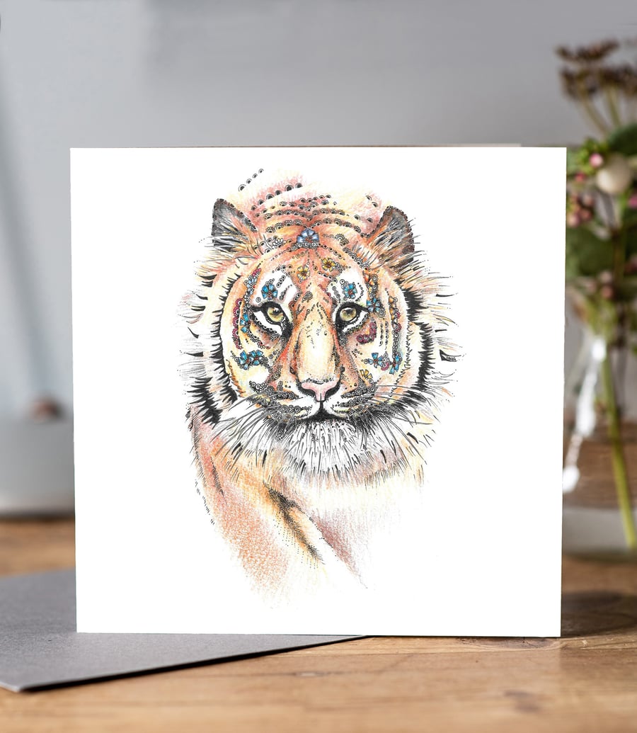 Bengal Tiger Greeting card 