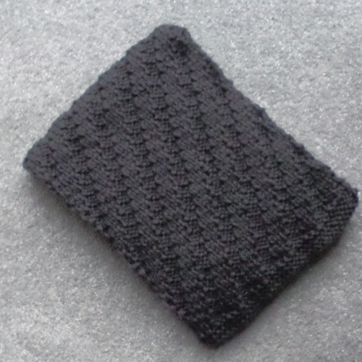 KNITTING PATTERN PDF Charcoal Alpaca Scarf