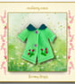 Little Nippers Appliquéd Lime Green Embroidered Coat