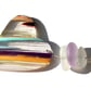 Surfite & Seaglass Heart Sterling Silver .925 Necklace Jewellery Gift - Image 3