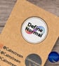 Define Normal Button Badge Neurodiversity Pride Rainbow Infinity 25mm Stainless 