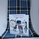 Scottish pipe band card for any occasion 