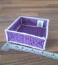 Small tray for small desk items - purple colour - Image 3