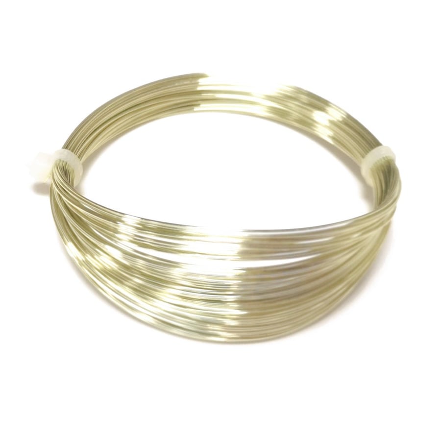 Premium Copper Craft Wire - Champagne Enamelled, 15M Coil - 0.5mm Thick Wire for