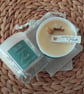 Salted Caramel scented vegan soy wax candle - Image 3