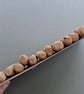 Set of eleven driftwood toggle buttons with single hole - Image 6