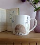 Hedgehog and Bluebell fine bone china mug - Image 7