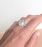 Sterling Silver Daisy Ring - Big Daisy Flower Ring - Handmade Silver Jewellery - Image 4