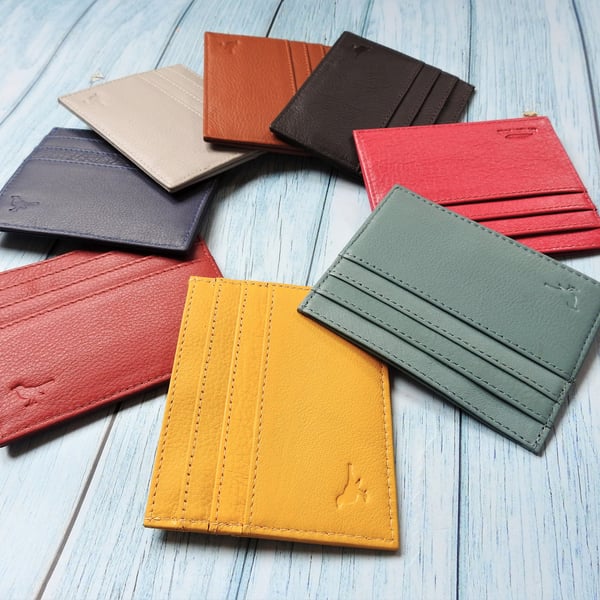 Leather Card Holder, Leather Card Case, Business Card Case, Card Cover