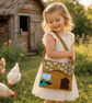 Rooster Cottage Over the Shoulder or Criss Body Bag