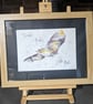 Twinkle Twinkle Little Bat, a signed print of a Horseshoe Bat - Image 2