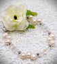 Freshwater Pearls and Rhinestone Crystal Bead Bracelet. Free UK Postage - Image 3