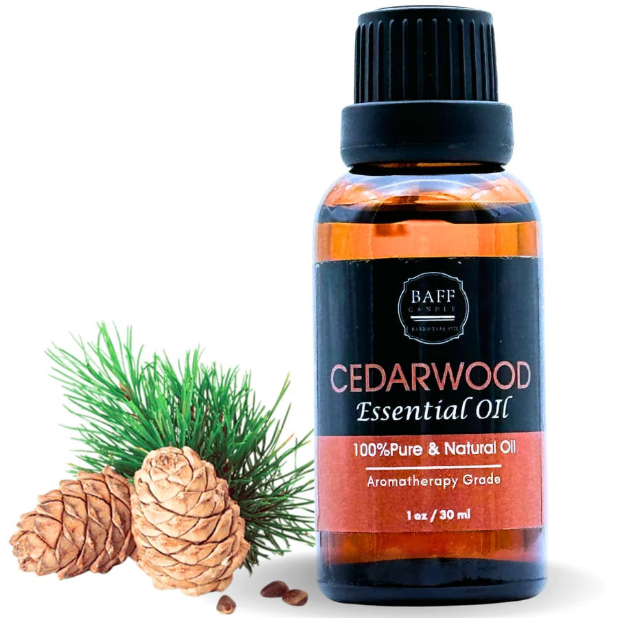 Cedar wood Essential Oil 100% Pure  Aromatherapy Grade (30ml)