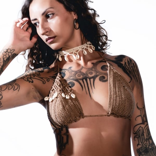 Handmade Crochet Bikini Top