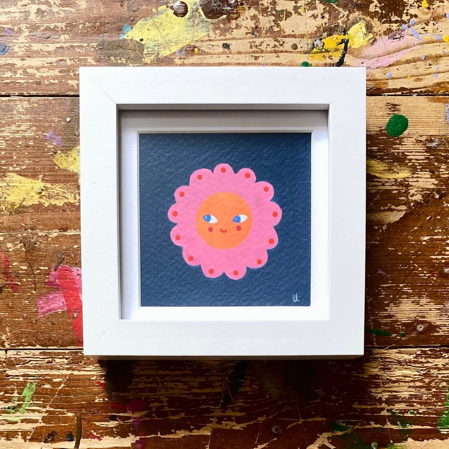 Rosie - Framed Original Illustration 