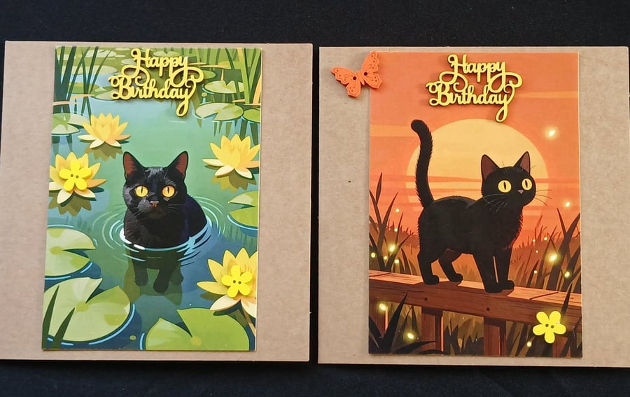 Pack of 2 birthday cards