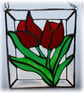Tulip Stained Glass Picture Flower Suncatcher Spring - Image 3