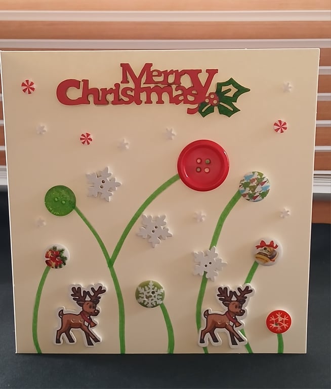 Handmade christmas card