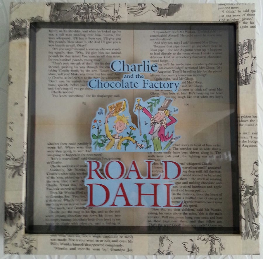 Roald Dahl - Charlie and the Chocolate Factory Wall Art