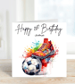 Football 15th Birthday Card for him or her  