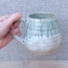 Beer stein tankard large mug hand thrown stoneware pottery ceramic handmade 