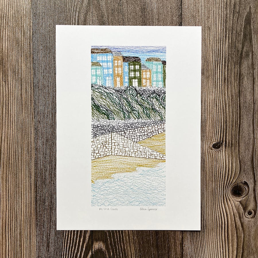 At the Coast Nature Giclée Art Print