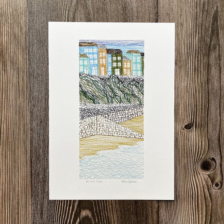 At the Coast Nature Giclée Art Print