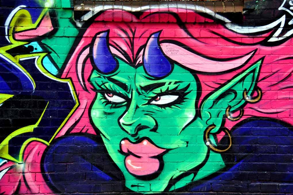 Street Art Graffiti Digbeth Birmingham UK Photograph Print