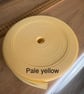5 meters 1" (25mm) pale yellow  cotton bias binding  Buy 4 get one free