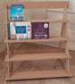 A6 (Portrait) Display Stand - 4 shelf version- flat pack - ideal for craft fairs - Image 2