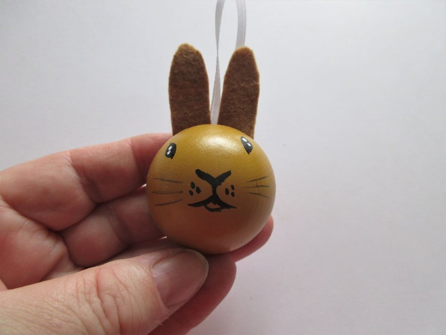 Bunny Rabbit Hanging Decoration Christmas Tree Bauble Easter Decoration