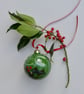 Holly and Mistletoe Bauble - Image 4