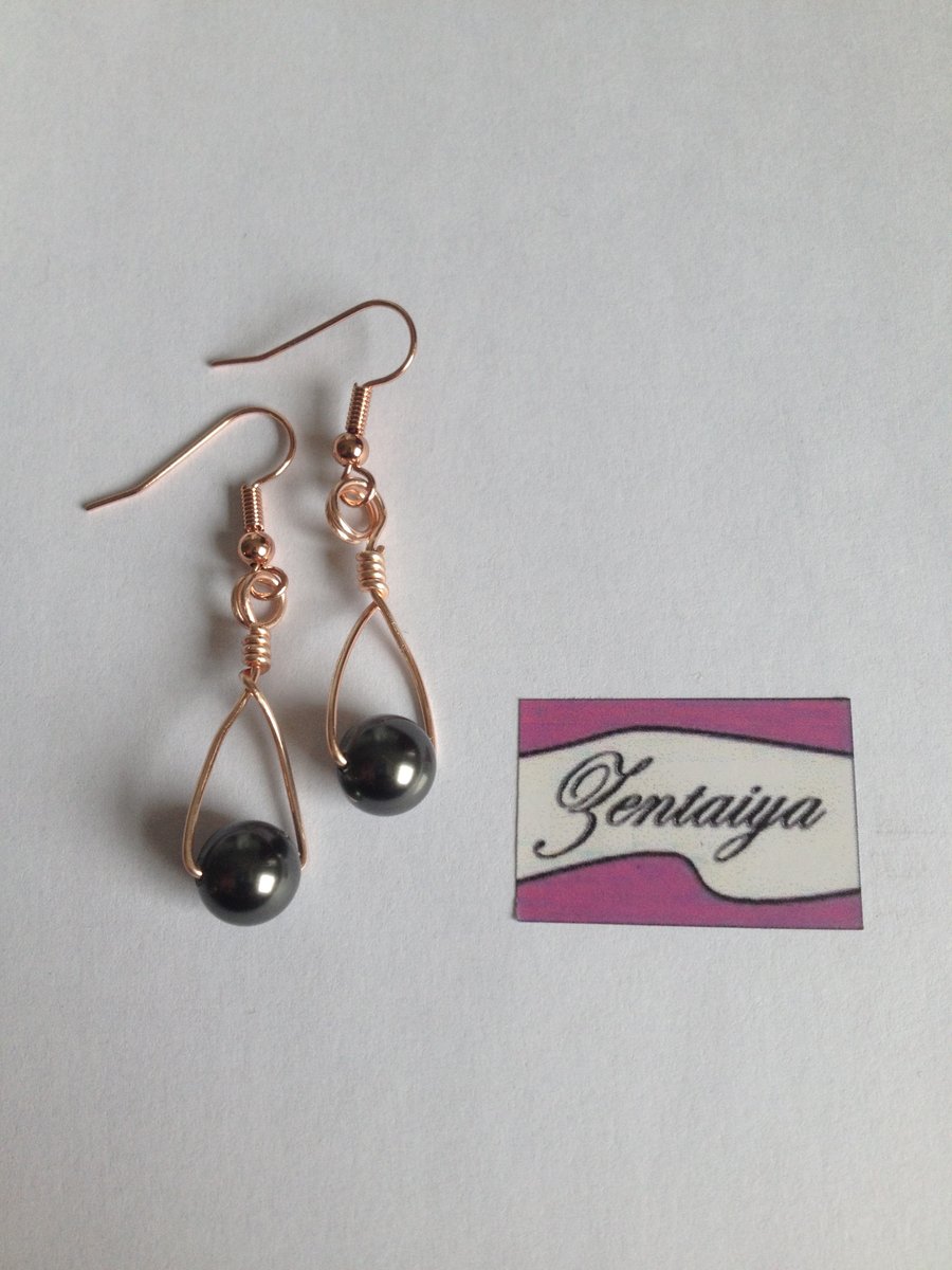 Swarovski Pearl Swing Earrings