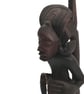 Chokwe figurine, 3d printed African statue, wood effect, Chibinda Ilunga figure, - Image 9