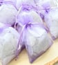 White Biodegradable Heart Confetti, Purple Bags Wedding Toss Eco Send Off Decor