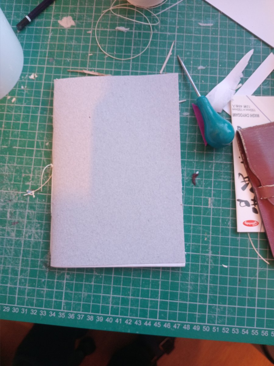 Pamphlet stitch blank sketchbook cartridge drawing paper with cotton paper cover