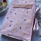 Honey Bee Protective Book Cover Sleeve Notebook Cover Reusable Gift Sweetest 