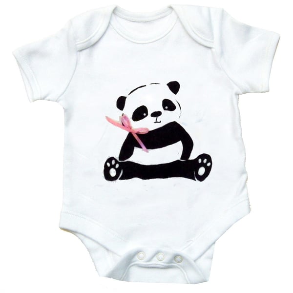 Panda Baby Babygrow