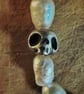 Pearl bracelet with silver skull  - Image 3