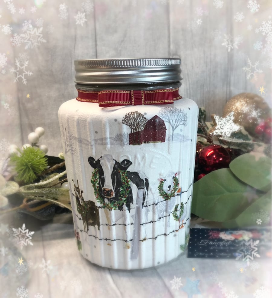 Christmas Treat Jar
