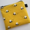 SALE Bees  Coin Purse