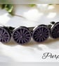 Dorset button barrette hair clip - Image 5