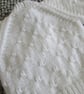 14" Newborn Baby Boys Knots Patterned Cardigan (White) - Image 5