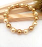 Pearl Bracelet - Christmas Bauble Inspired Pearl Bracelet - Festive Jewellery - Image 7